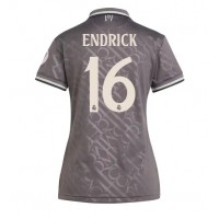 Maglia Calcio Real Madrid Endrick #16 Terza Divisa Donna 2024-25 Manica Corta